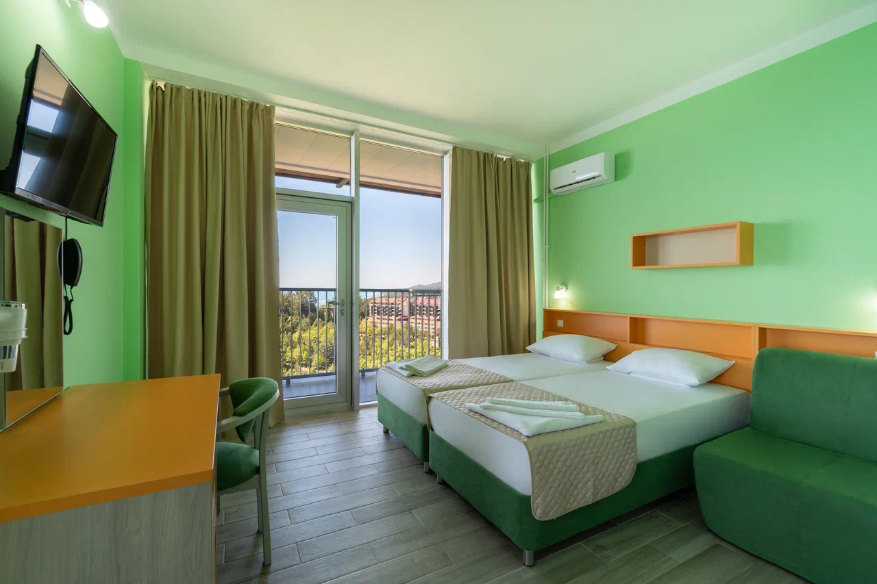 Четырехместный стандарт ПК с балконом