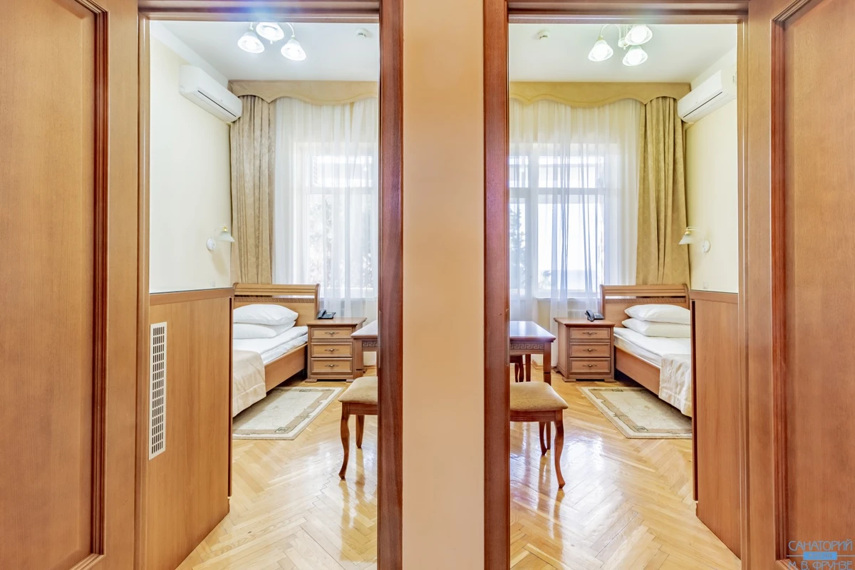 Стандарт двухместный двухкомнатный TWIN 1 корпус 3, 4 этаж